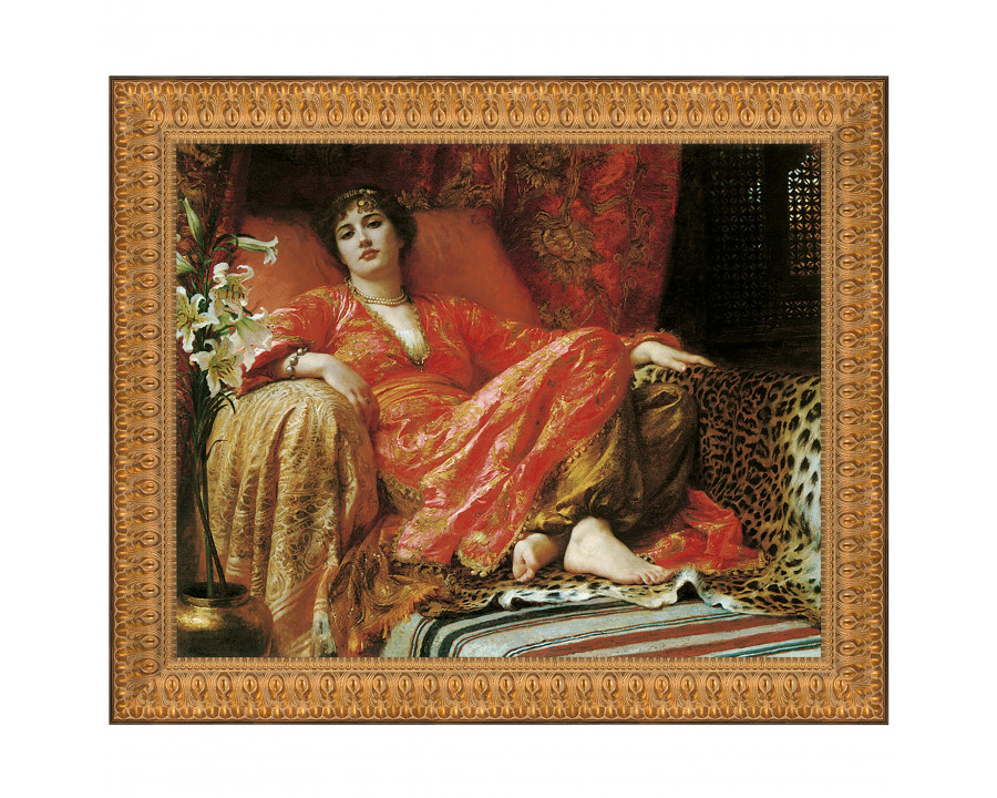 Toscano Leila (Passion) Framed Canvas Replica Painting - Small