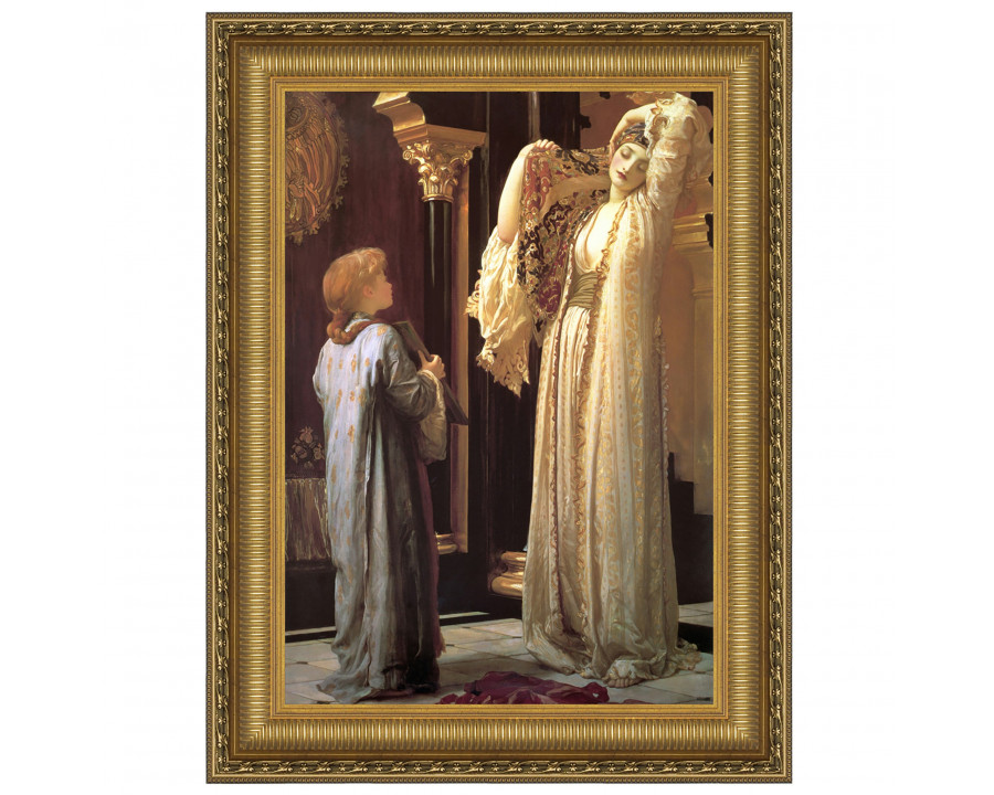 Toscano The Light of the Harem Framed Canvas Replica Painting - Small