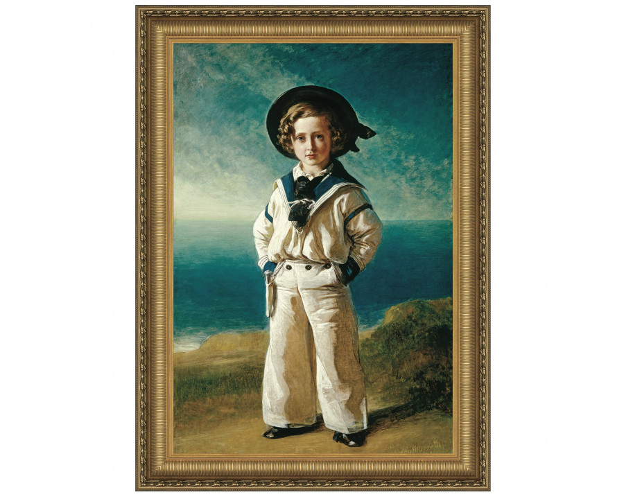 Toscano Albert Edward Prince of Wales Framed Canvas Replica Painting - Small