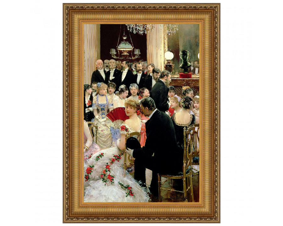 Toscano - The Soiree Framed Canvas Replica Painting