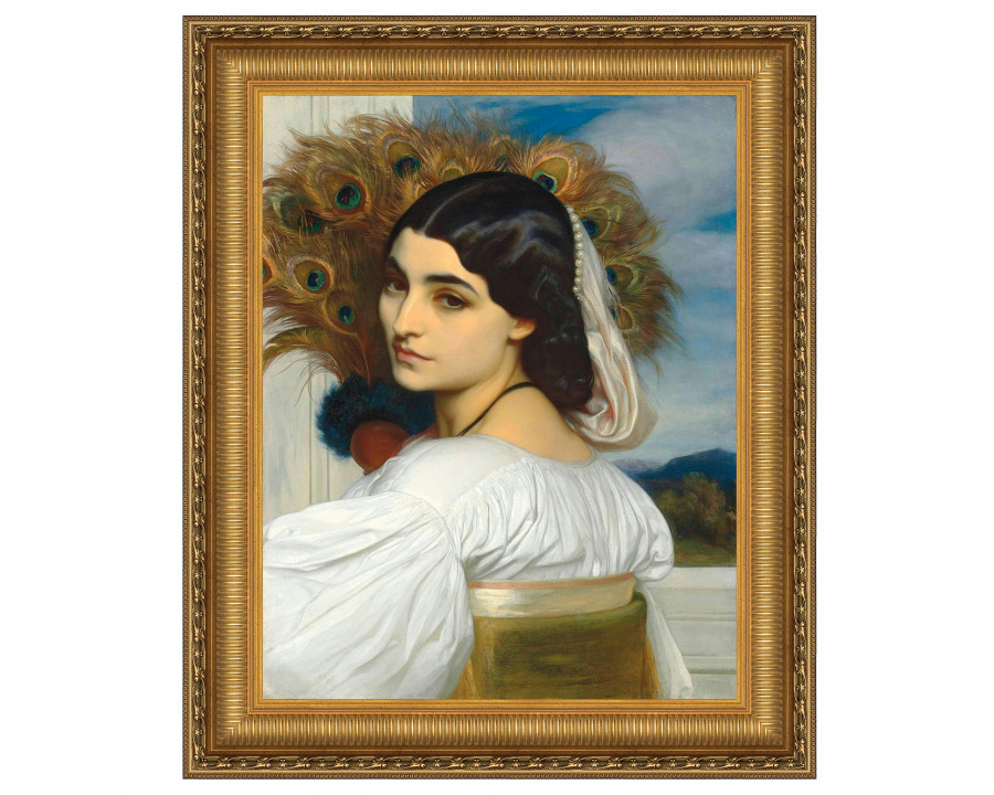 Toscano - Pavonia Framed Canvas Replica Painting