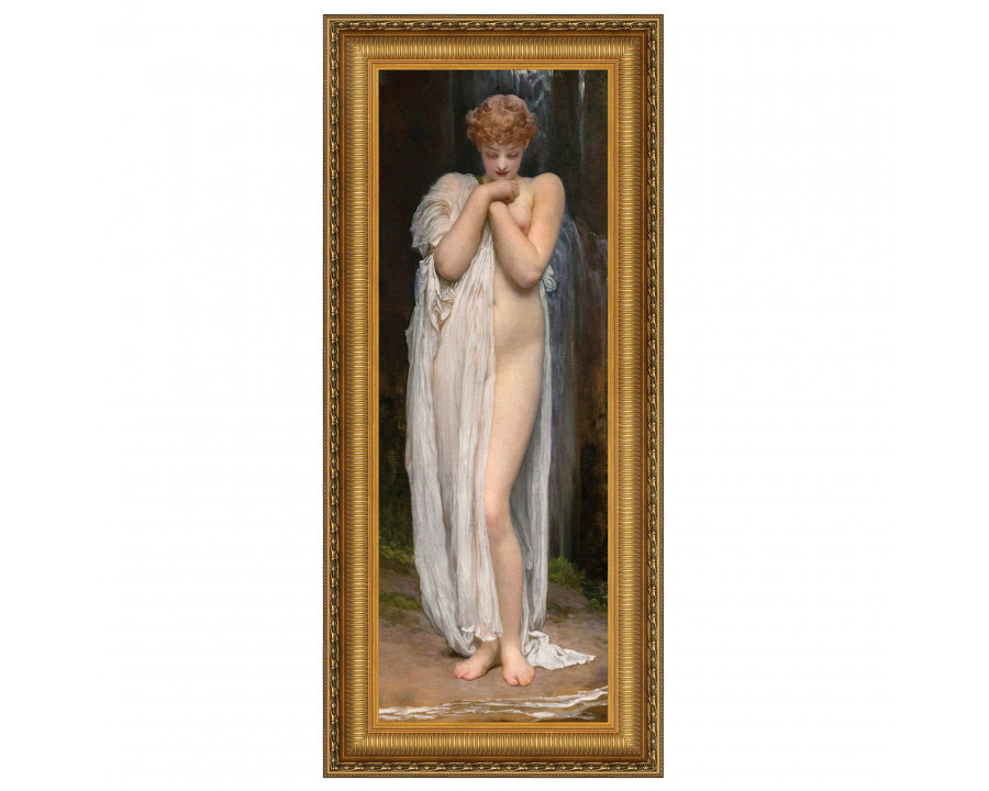 Toscano - Crenaia the Nymph of the Dargle Framed Canvas Replica Painting