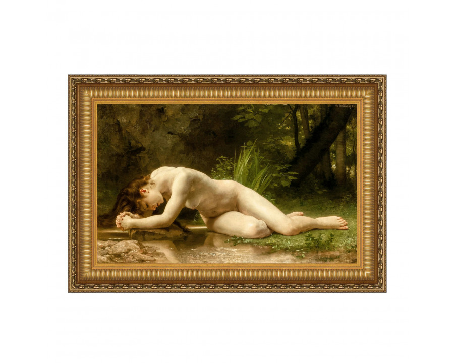 Toscano Biblis Framed Canvas Replica Painting - Small