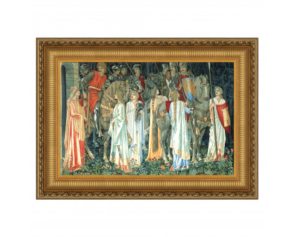 Toscano - Quest for the Holy Grail Framed Canvas Replica Painting