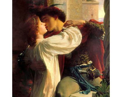 Toscano Romeo and Juliet Framed Canvas Replica Painting - Small