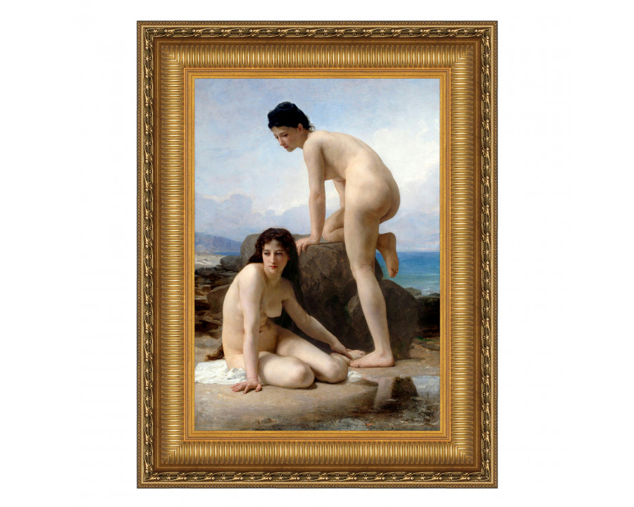 Toscano - The Bathers Framed Canvas Replica Painting