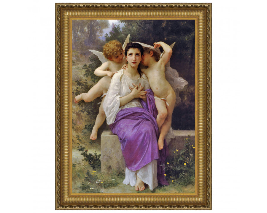 Toscano - The Heart’s Awakening Framed Canvas Replica Painting