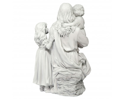 Toscano - Jesus Loves the Little Children Garden Statue