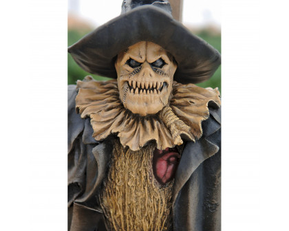 Toscano - Harvest of Evil Garden Scarecrow Statue