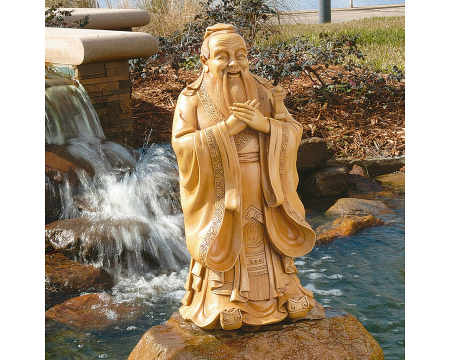 Toscano - Confucius Asian Garden Statue