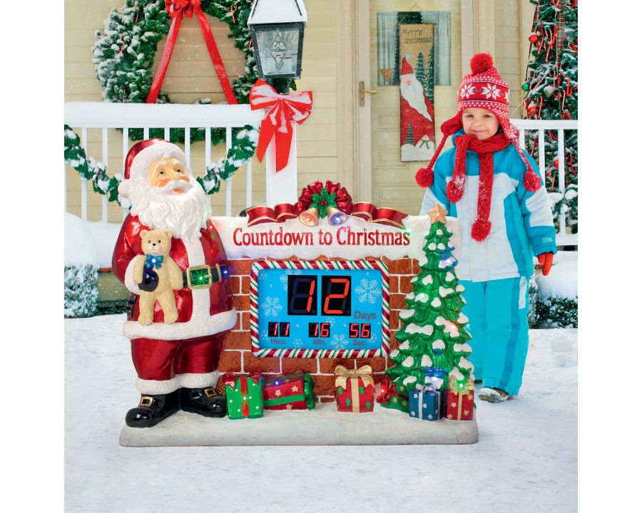 Toscano - Santa Countdown to Christmas Digital Sculpture