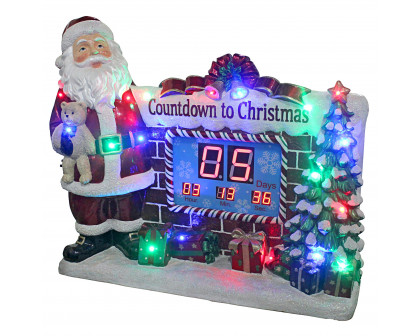 Toscano - Santa Countdown to Christmas Digital Sculpture