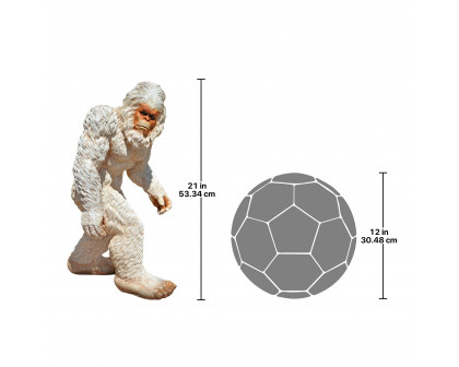 Toscano Abominable Snowman Yeti Statue - Medium