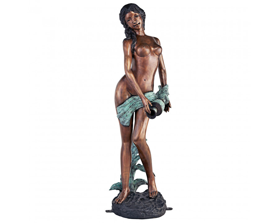 Toscano - Dione the Divine Water Goddess Piped Garden Statue