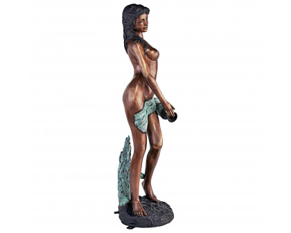 Toscano - Dione the Divine Water Goddess Piped Garden Statue