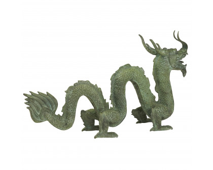 Toscano - Asian Dragon of the Grand Temple Garden Statue