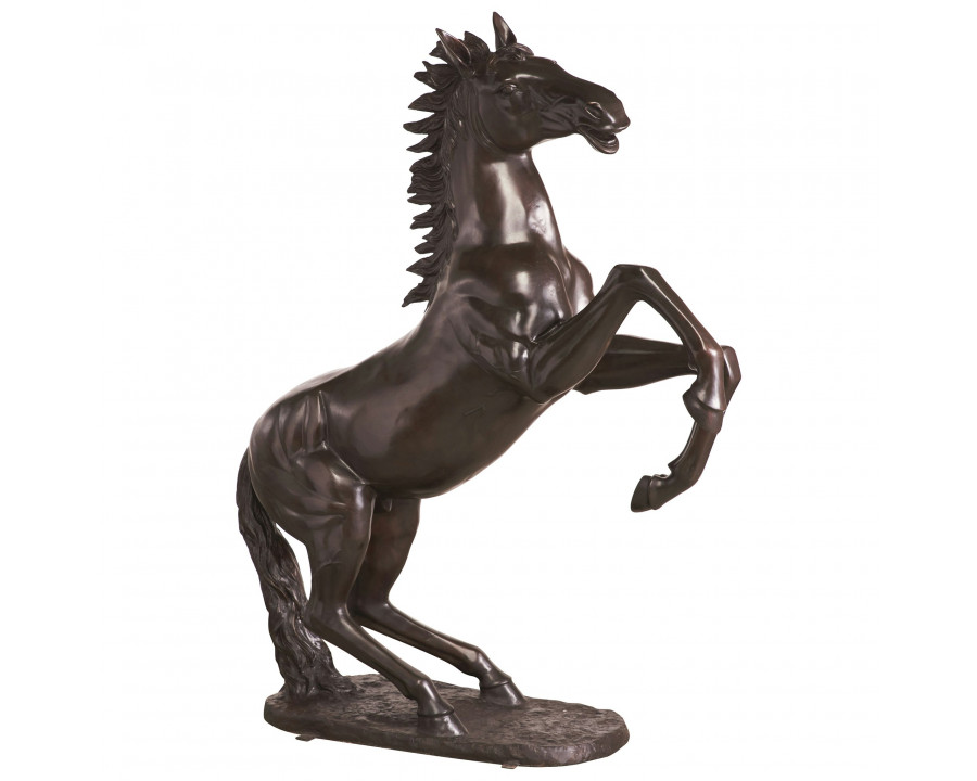 Toscano - Unbridled Spirit Rearing Horse Garden Statue