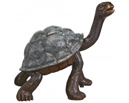 Toscano - The Curious Tortoise Turtle Garden Statue