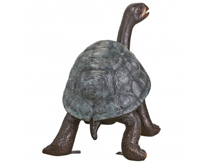 Toscano - The Curious Tortoise Turtle Garden Statue