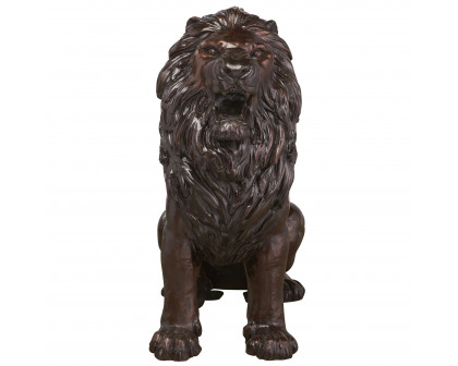 Toscano - Sentinel Lion Garden Statue