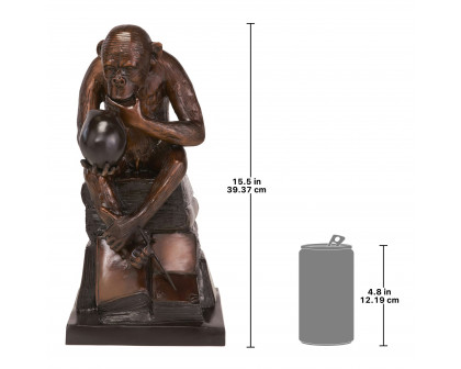 Toscano - Darwin’s Ape Thinker Statue