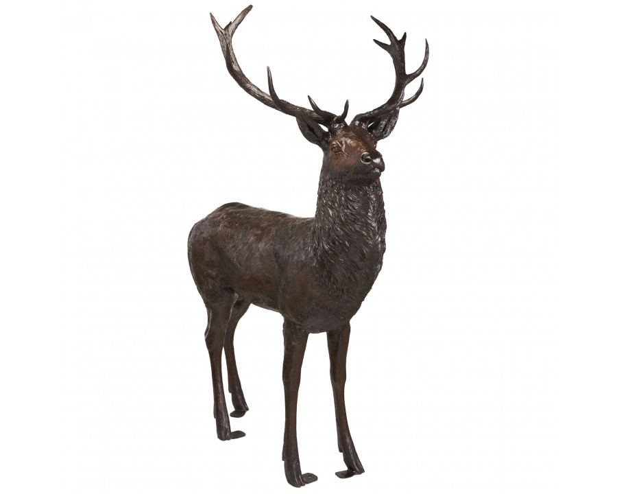 Toscano - Standing Stag Deer Garden Statue