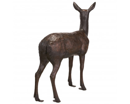 Toscano - Standing Doe Deer Garden Statue