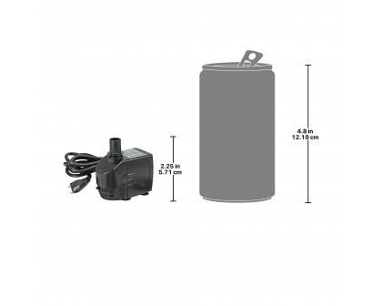 Toscano UL-Listed Indoor/Outdoor Water Pump Kit - 120 GPH