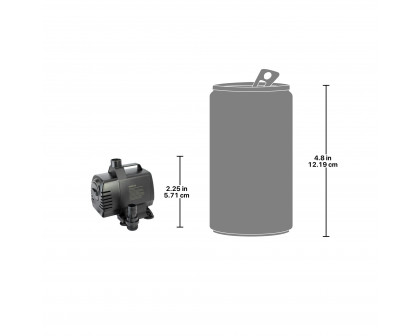 Toscano UL-Listed Indoor/Outdoor Water Pump Kit - 1650 GPH