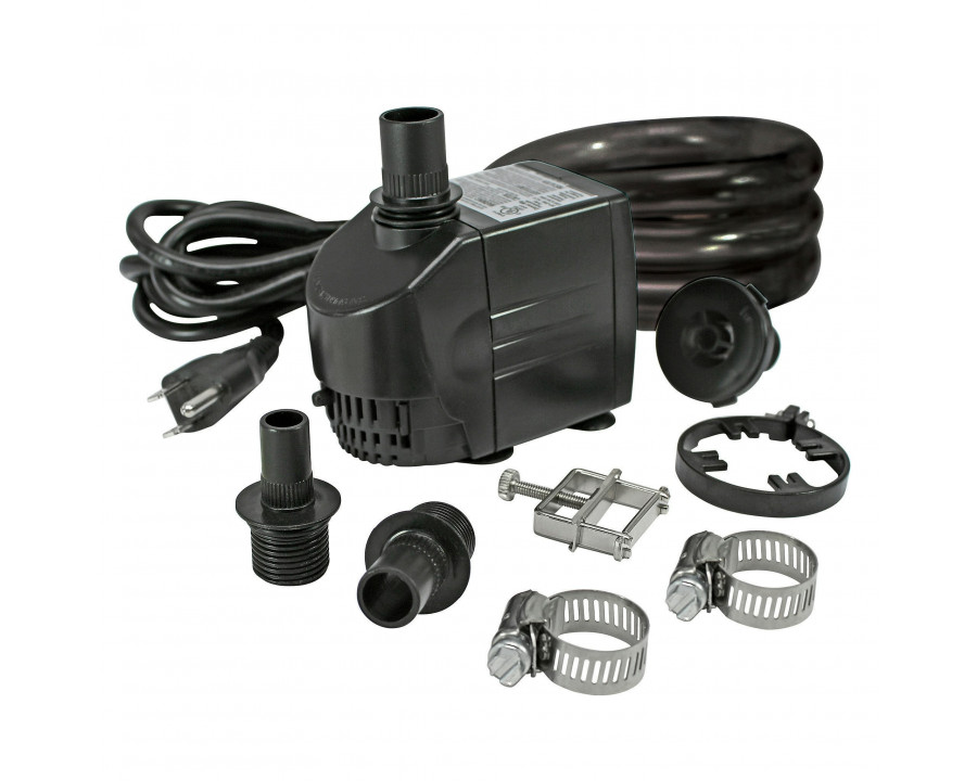 Toscano UL-Listed Indoor/Outdoor Water Pump Kit - 290 GPH