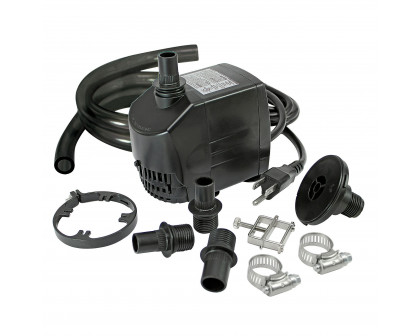 Toscano - UL-Listed Indoor/Outdoor Water Pump Kit