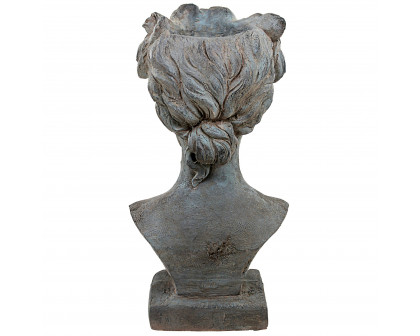 Toscano - Flora Roman Nymph of Flowers Sculptural Head Planter