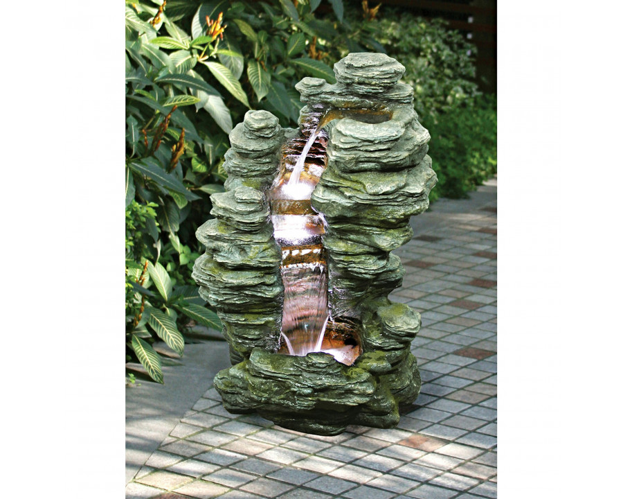 Toscano - Mineral Point Cascading Garden Fountain