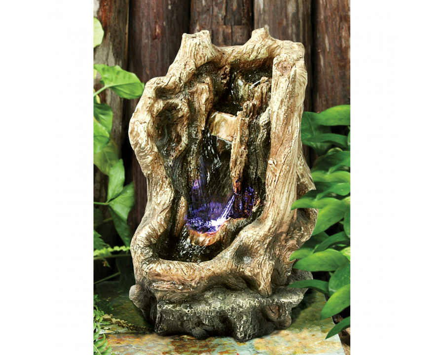 Toscano - Pendulum Point Cascading Garden Fountain