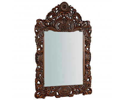 Toscano - Chateau Gallet Hardwood Mirror in Cherry, Hardwood