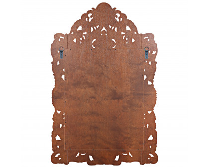 Toscano - Chateau Gallet Hardwood Mirror in Cherry, Hardwood