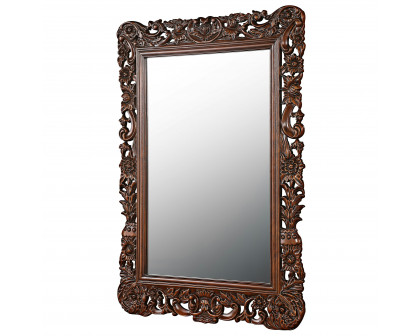 Toscano - The Royal Baroque Mirror in Cherry, Hardwood