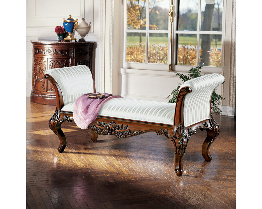 Toscano - Maison Mehieu Bench in Cherry, Hardwood