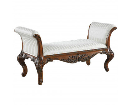 Toscano - Maison Mehieu Bench in Cherry, Hardwood