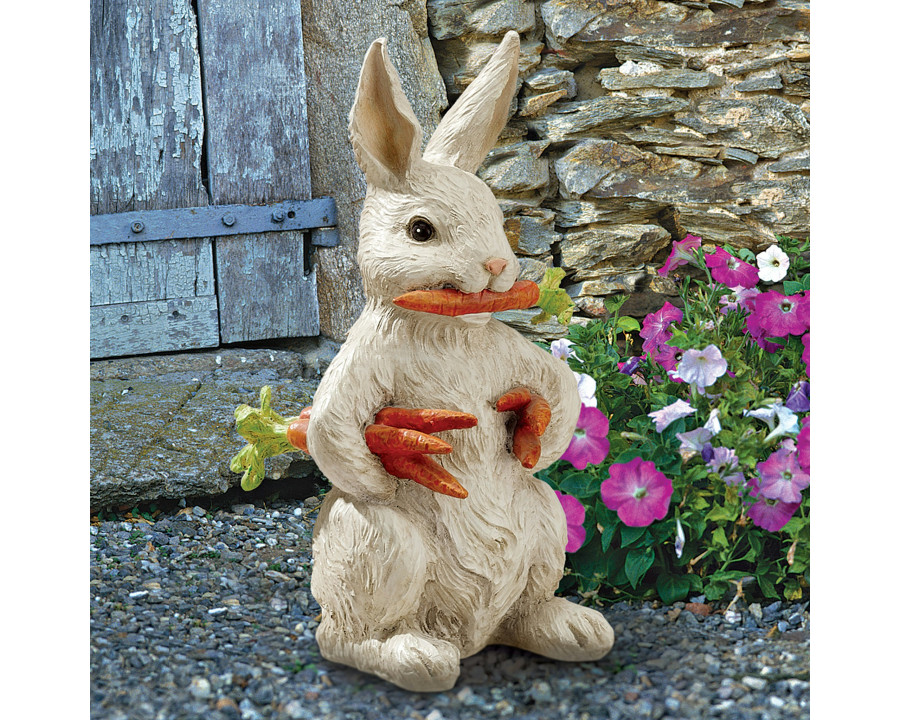 Toscano - Carotene the Bunny Rabbit Garden Statue