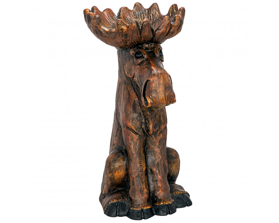 Toscano - Cabin Fever Moose Garden Statue