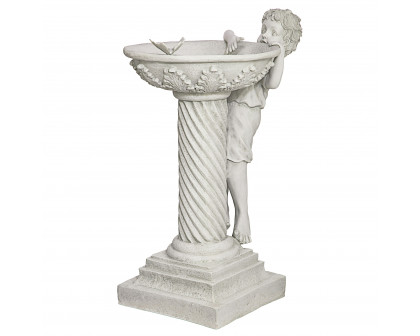 Toscano - Summer Splash Sculptural Bird Bath