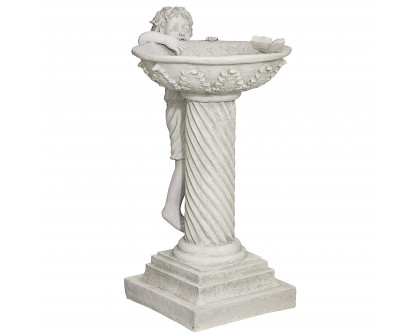 Toscano - Summer Splash Sculptural Bird Bath