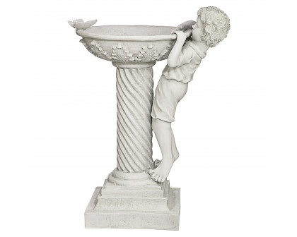 Toscano - Summer Splash Sculptural Bird Bath