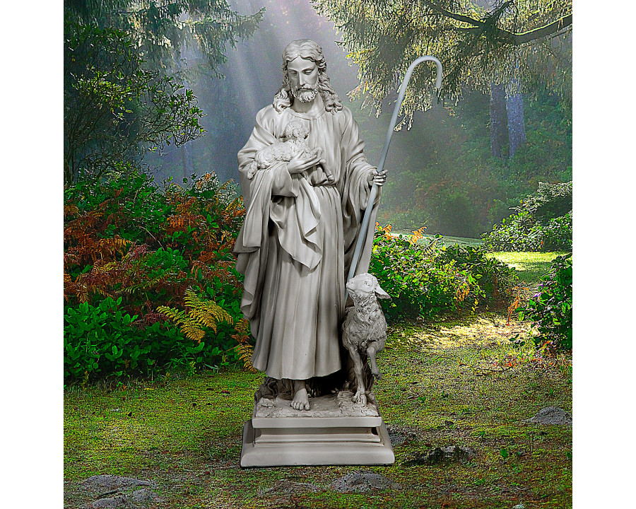 Toscano - Jesus the Good Shepherd Garden Statue