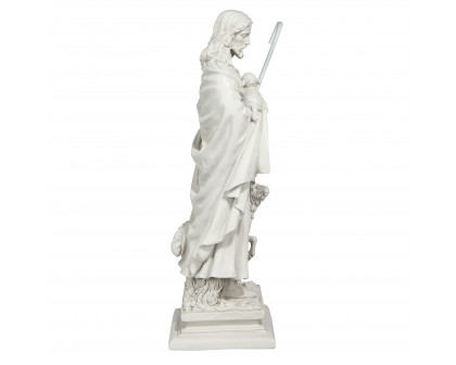 Toscano Jesus the Good Shepherd Garden Statue - Large