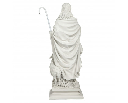 Toscano Jesus the Good Shepherd Garden Statue - Large