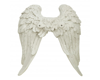 Toscano - Heavenly Guardian Angel Wings Wall Sculpture