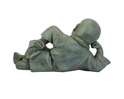 Toscano - Resting Serene Baby Buddha Garden Statue