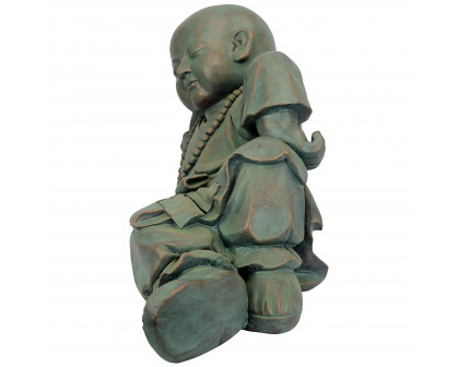 Toscano - Resting Serene Baby Buddha Garden Statue